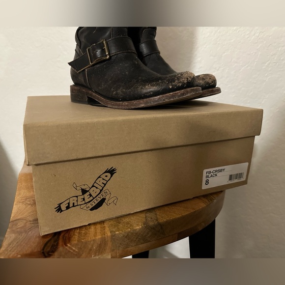 FLASHSALE 🎠 Freebird Crosby Black By Steven New 🎠 - Picture 2 of 6